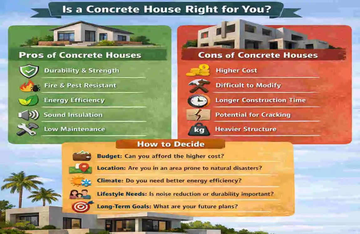 How to Build a Concrete House Step