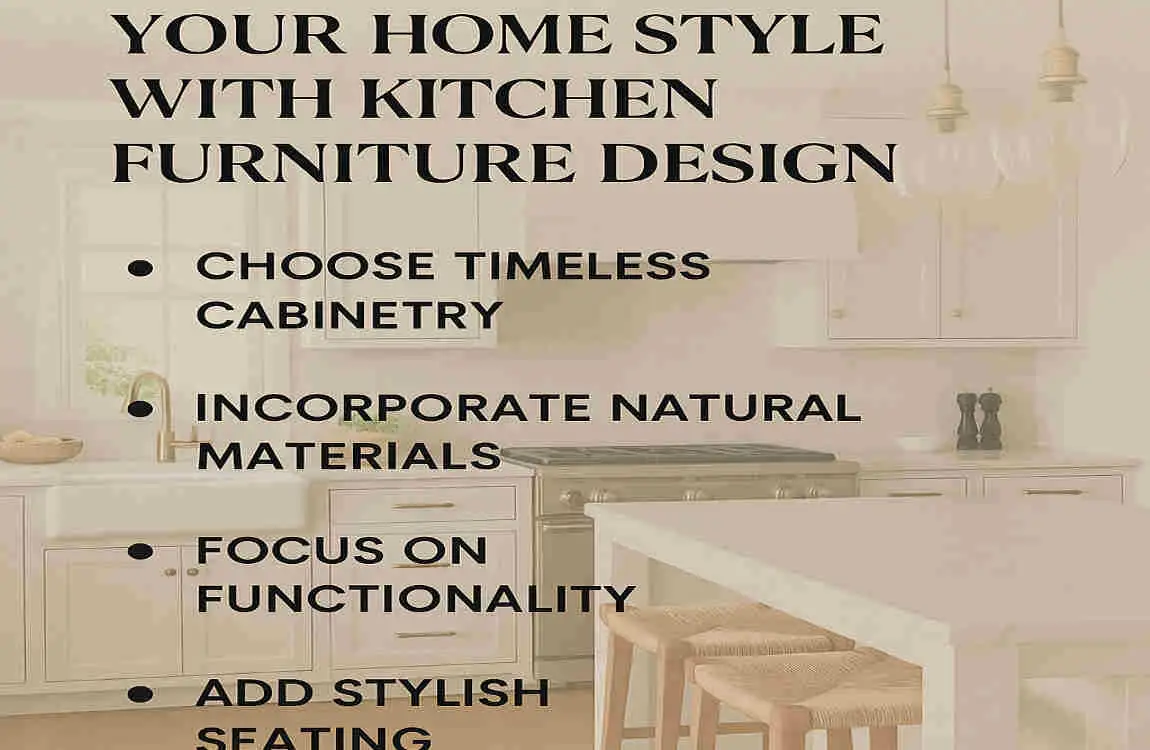 Elevate Your Home Style: Top Kitchen Furniture Design Trends