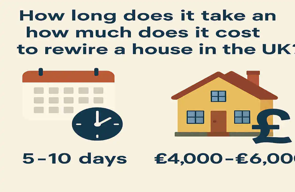 How Much Does It Cost to Rewire a House in the UK? Updated Guide to Prices, Factors, and Saving Tips