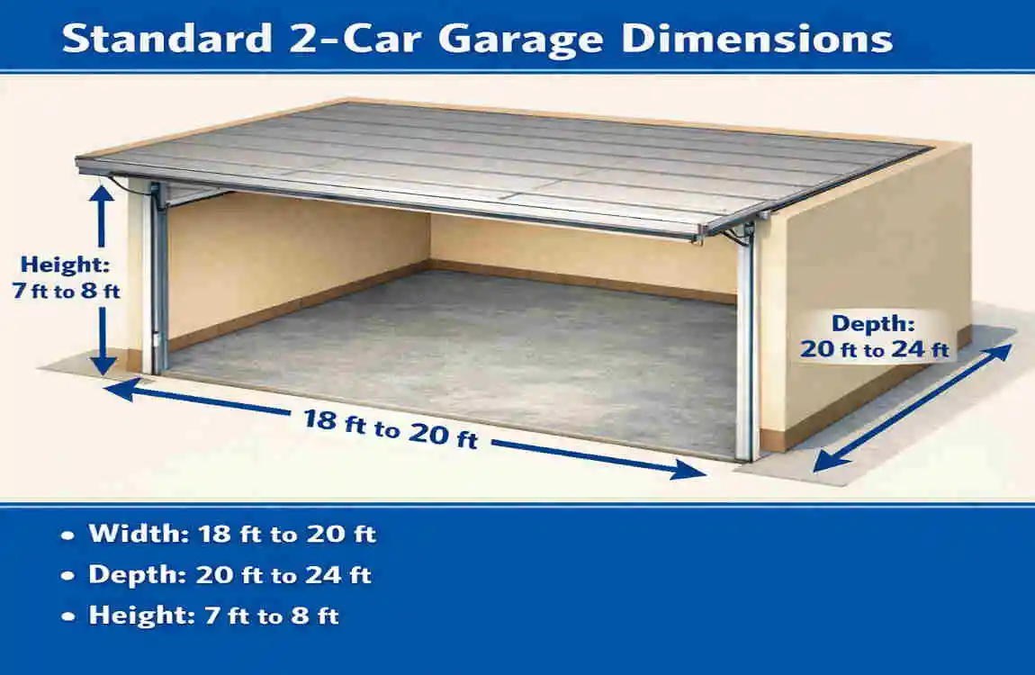 How Many Square Feet Is a 2-Car Garage? Ideal Sizes for Your Dream House