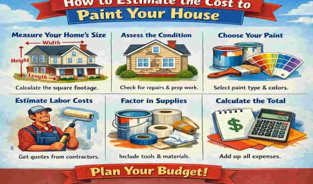 How to Estimate the Cost to Paint Your House - home comfort experts