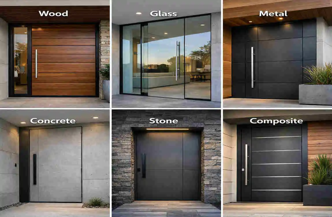 contemporary door design for house