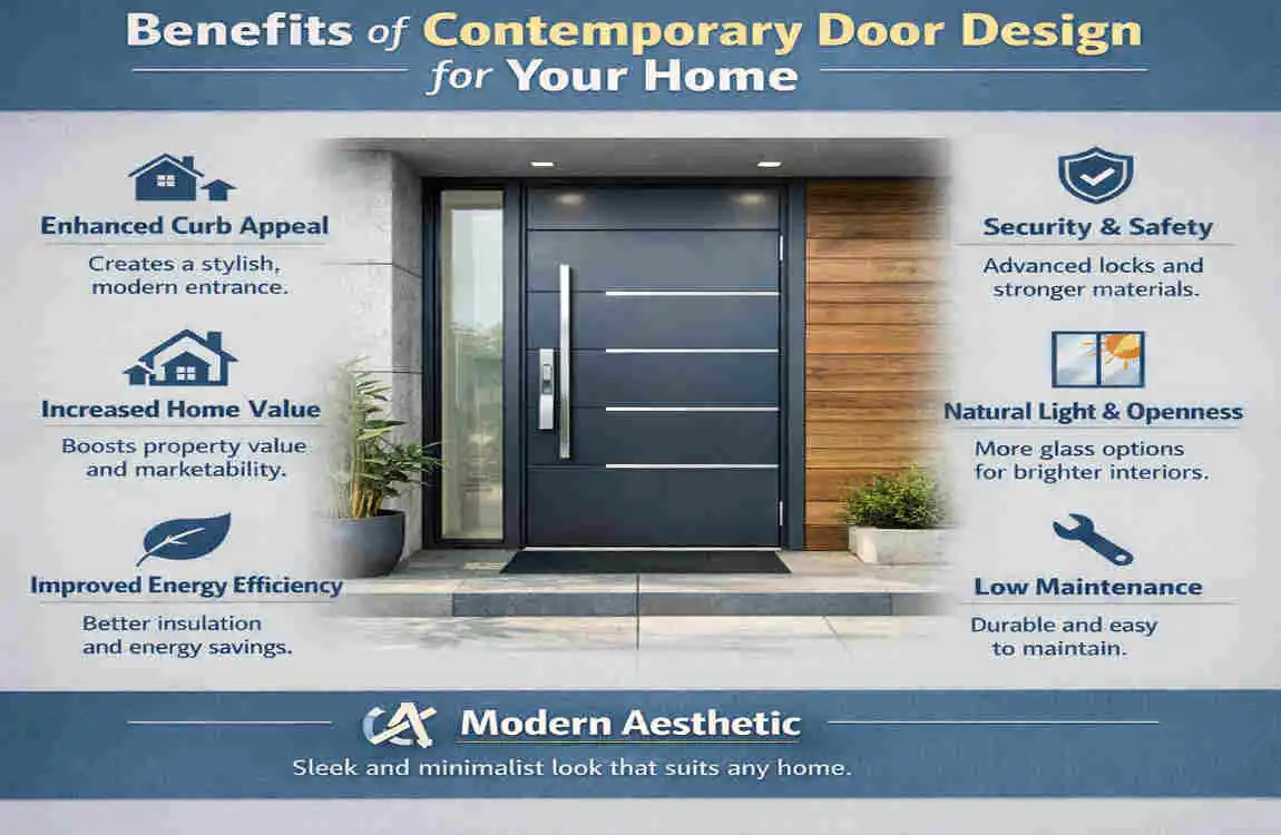 contemporary door design for house