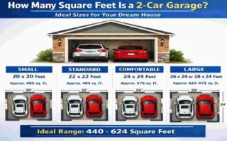 How Many Square Feet Is a 2-Car Garage? Ideal Sizes for Your Dream House