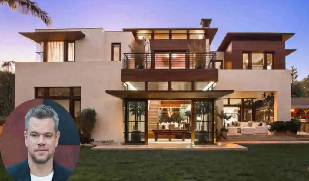 matt damon house