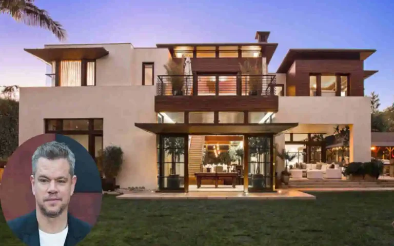 matt damon house