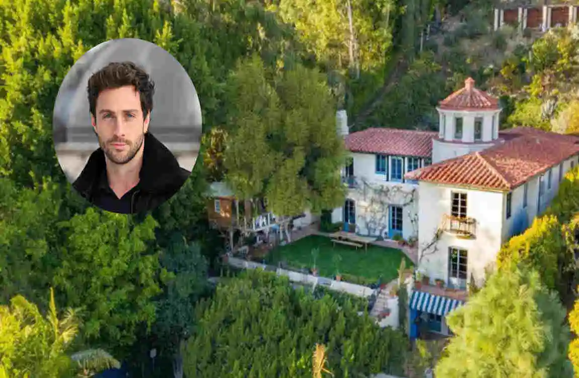 aaron taylor johnson house