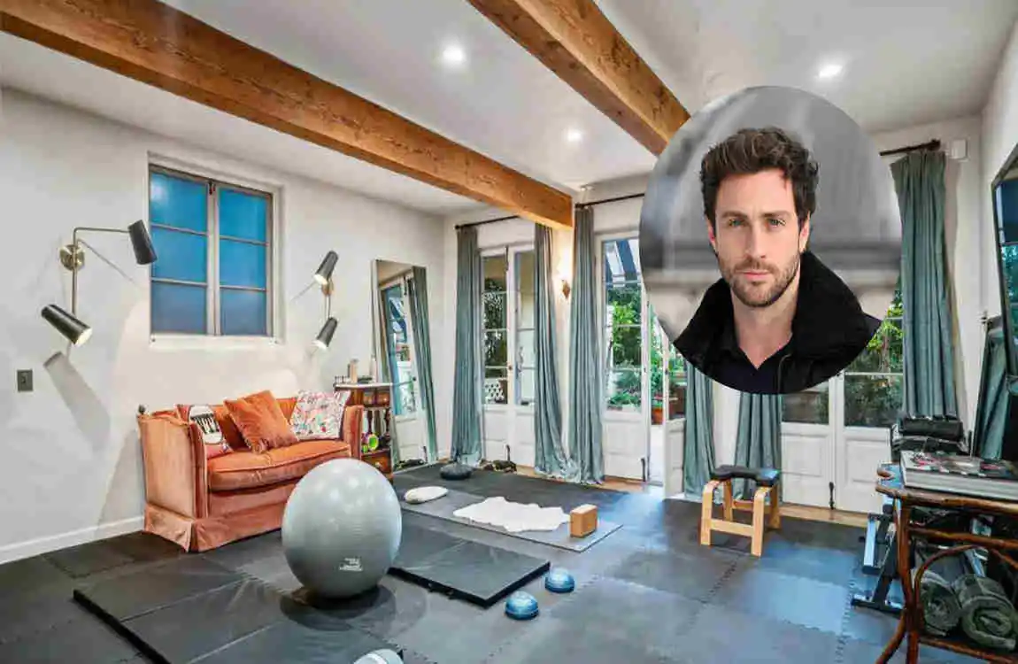 aaron taylor johnson house