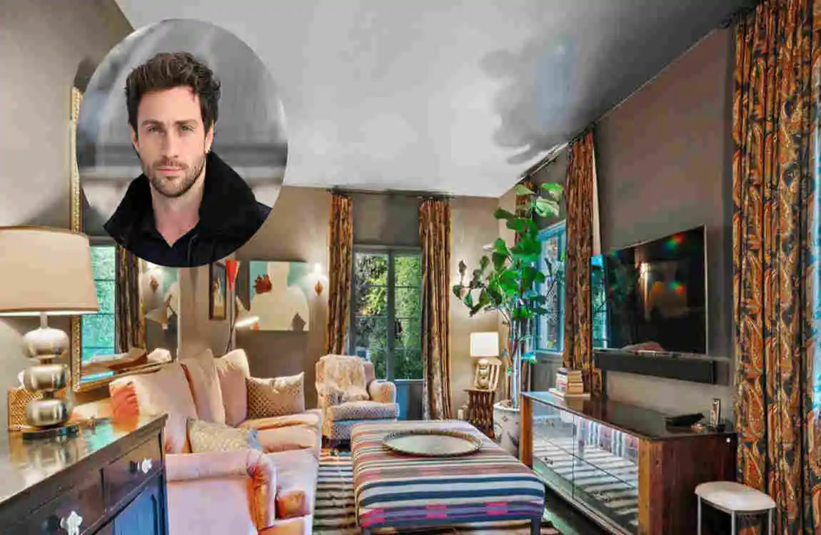 aaron taylor johnson house