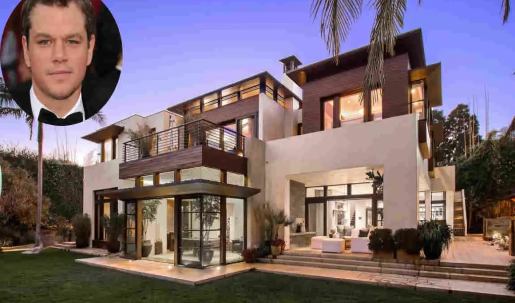 matt damon house