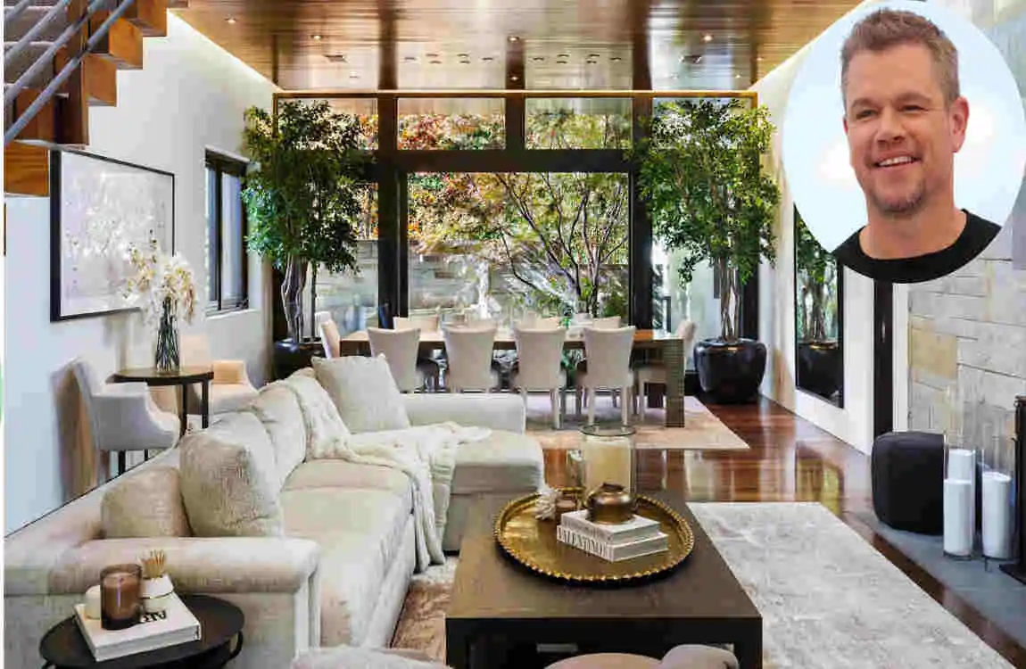 matt damon house