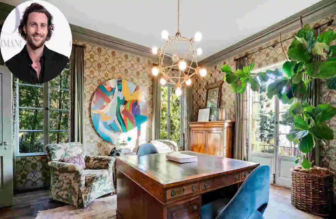 aaron taylor johnson house