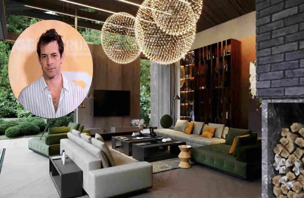 Exterior Design of the Mark Ronson House Los Feliz