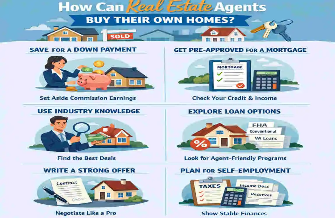 How Can Real Estate Agents Buy Their Own Homes? - home comfort experts