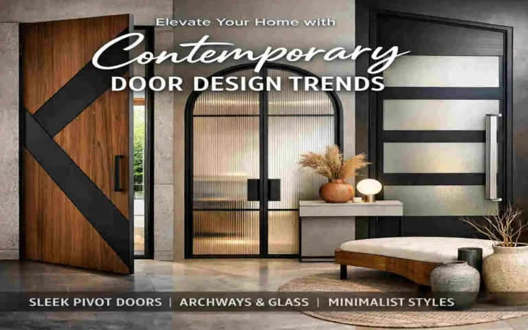 contemporary door design for house