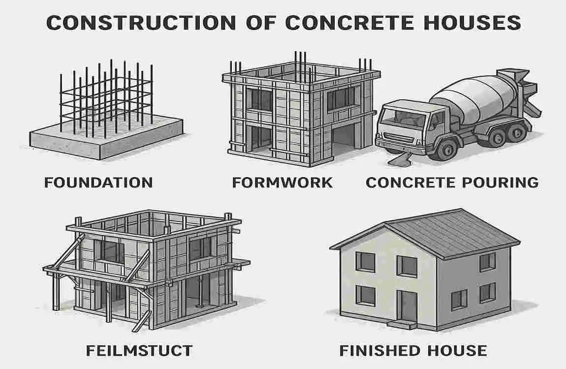 How to Build a Concrete House Step by Step: The Ultimate Guide for Durable, Modern Home Construction