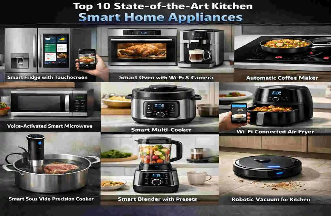 smart home appliances state of the art kitchen