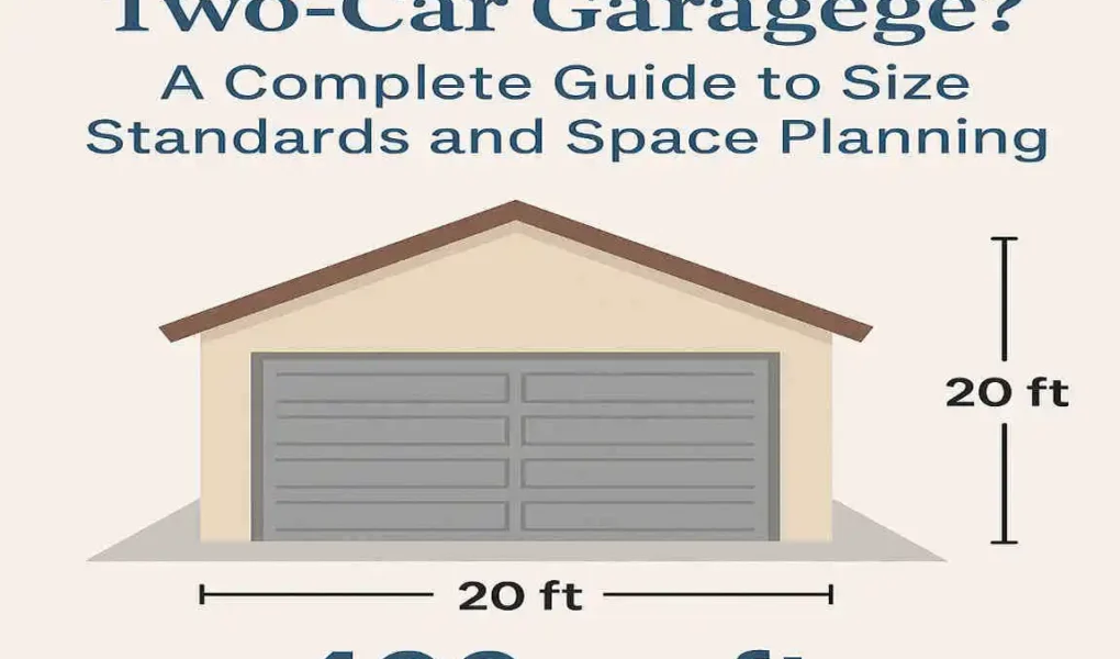 How Many Square Feet Are in a Two-Car Garage? A Complete Guide to Size Standards and Space Planning