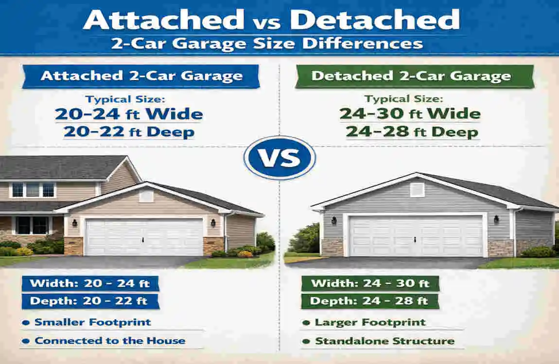 How Many Square Feet Is a 2-Car