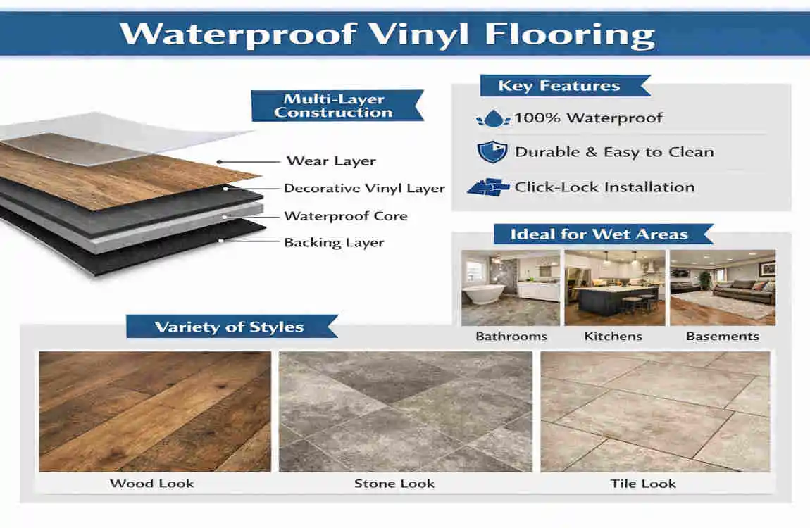 best waterproof vinyl flooring for kitchens