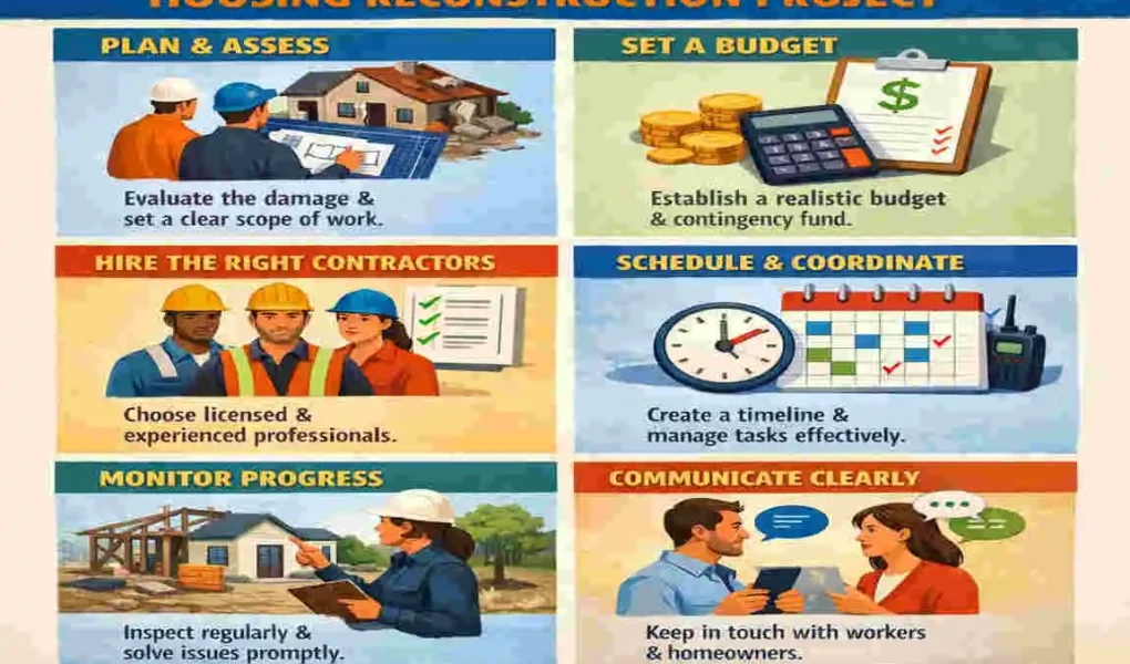 Housing Reconstruction Projects