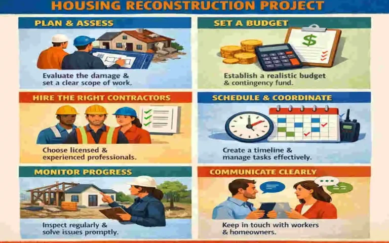 Housing Reconstruction Projects