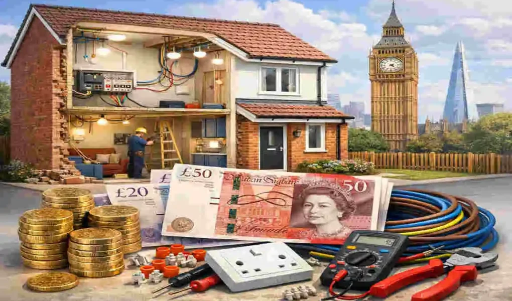 How Much Does It Cost to Rewire a House in the UK?