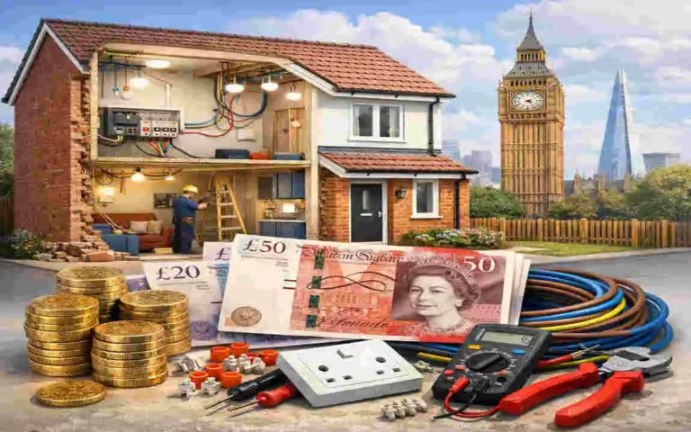 How Much Does It Cost to Rewire a House in the UK?
