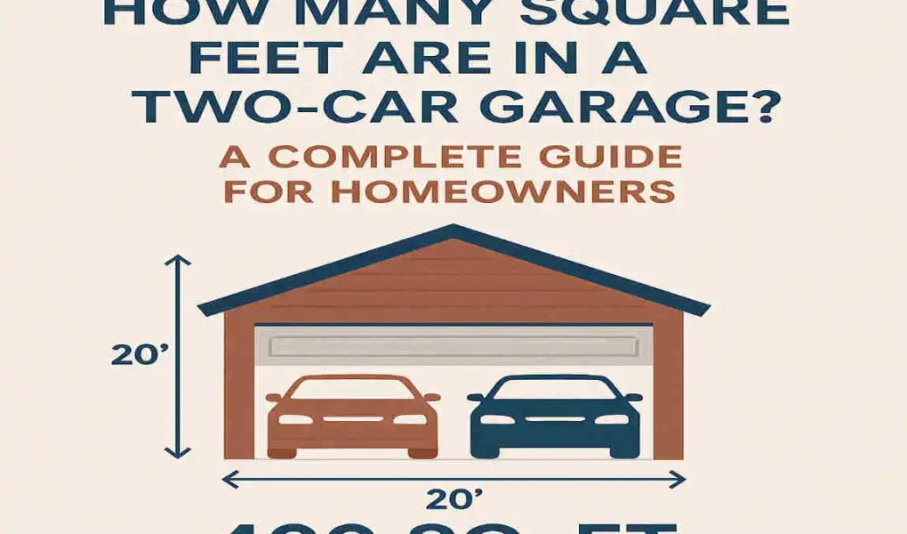 How Many Square Feet Are in a Two-Car Garage? A Complete Guide for Homeowners