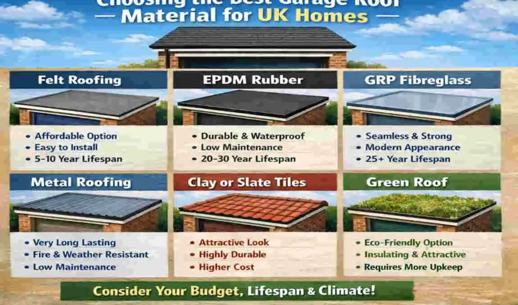 what is the best material for a garage roof