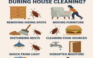Why Do Cockroaches Suddenly Appear During House Cleaning? 8 Surprising Causes Revealed