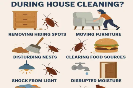 Why Do Cockroaches Suddenly Appear During House Cleaning? 8 Surprising Causes Revealed
