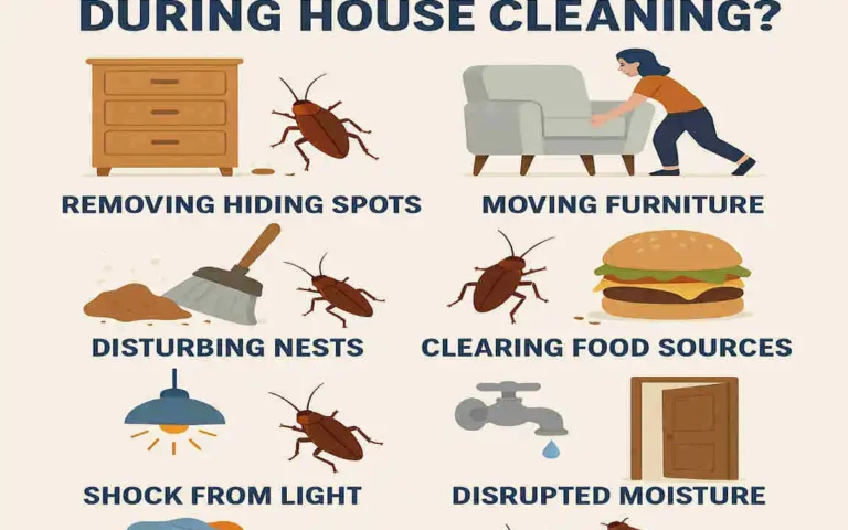 Why Do Cockroaches Suddenly Appear During House Cleaning? 8 Surprising Causes Revealed