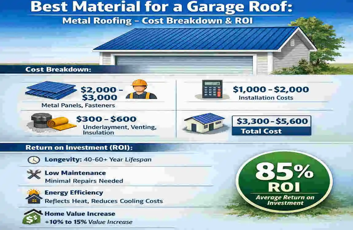 what is the best material for a garage roof