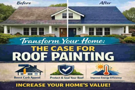 Why would you paint your roof?
