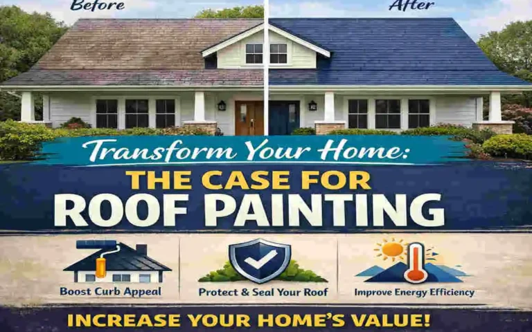 Why would you paint your roof?