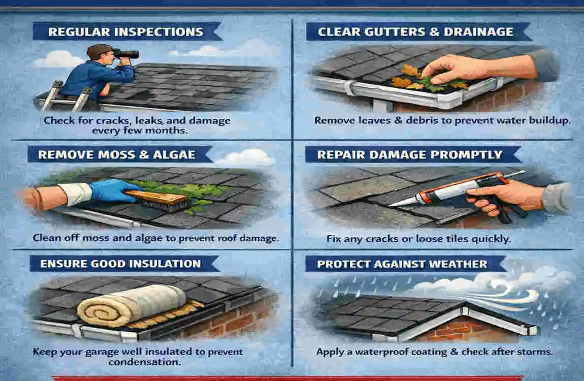 what is the best material for a garage roof