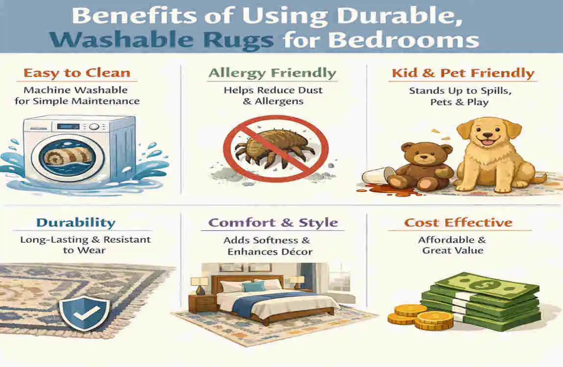 Creating Cozy Spaces with Durable Washable Rugs and Stylish Rugs for Your Home