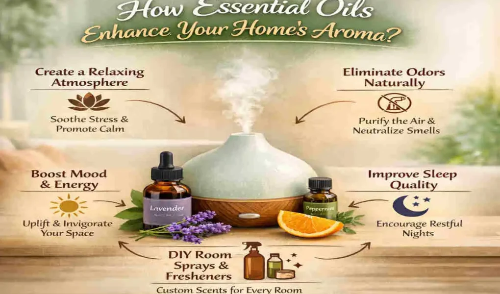 how to make your house smell good with essential oils