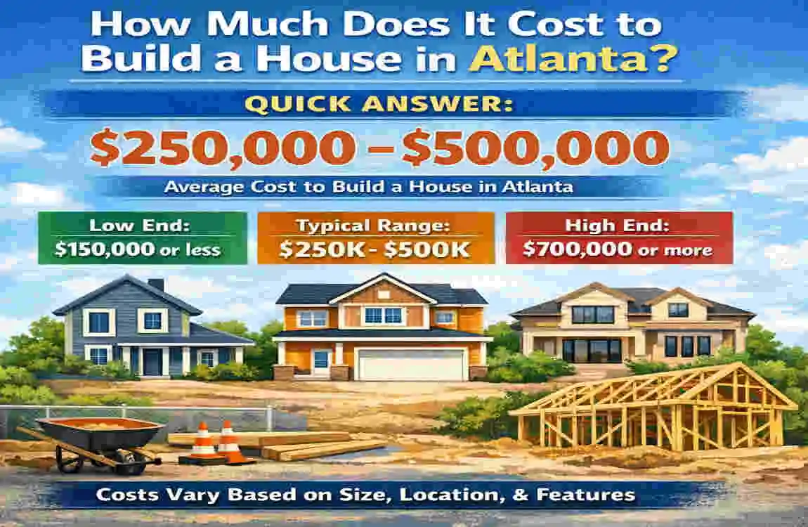 how much does it cost to build a house atlanta