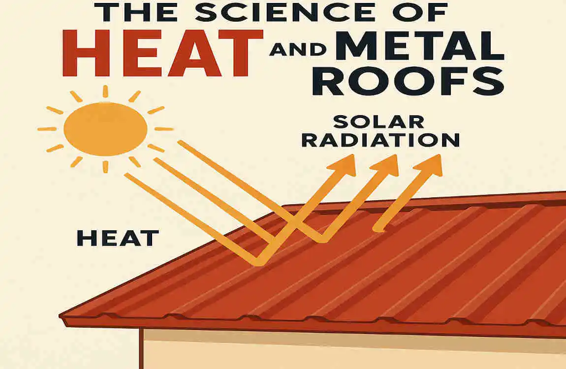 Do Different Color Metal Roofs Make Your House Hotter? Energy Myths Busted