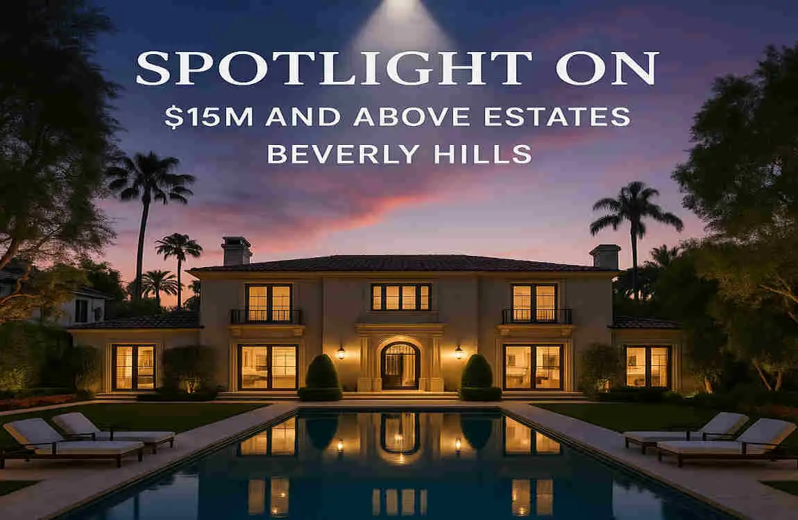 Beverly Hills House Prices: Trends, Luxury Sales Up 7% & $15M Estates