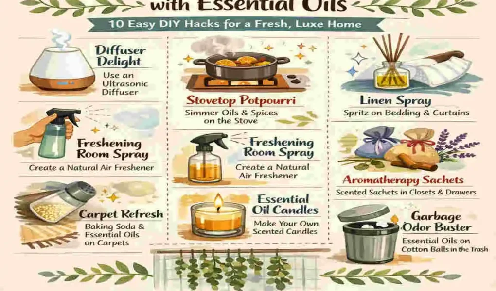 How to Make Your House Smell Good with Essential Oils