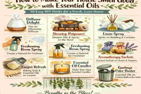 How to Make Your House Smell Good with Essential Oils