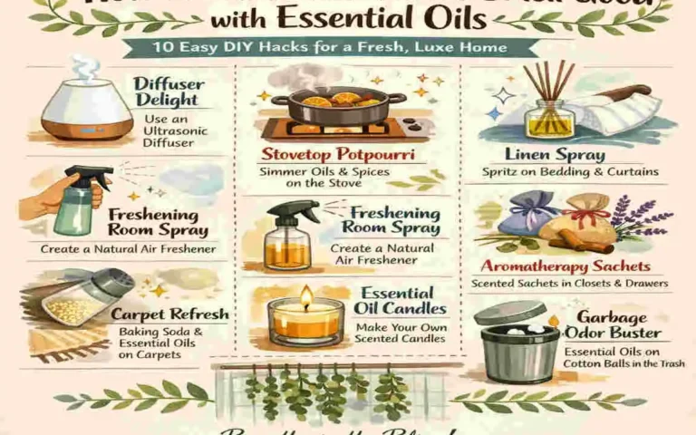 How to Make Your House Smell Good with Essential Oils