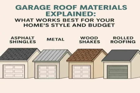 Garage Roof Materials Explained: What Works Best for Your Home’s Style and Budget