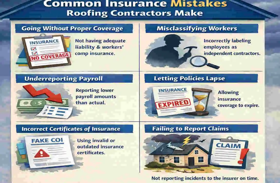 what kind of insurance should a roofing contractor have