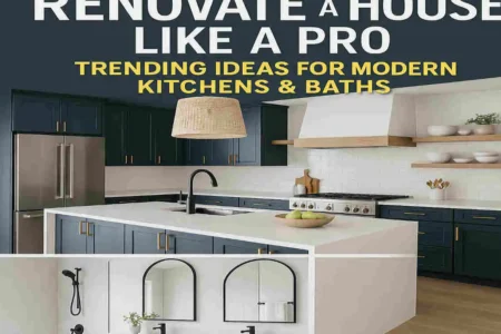 Renovate a House Like a Pro: Trending Ideas for Modern Kitchens & Baths