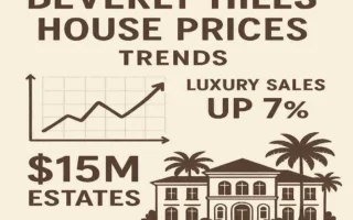 Beverly Hills House Prices: Trends, Luxury Sales Up 7% & $15M Estates