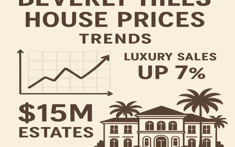 Beverly Hills House Prices: Trends, Luxury Sales Up 7% & $15M Estates